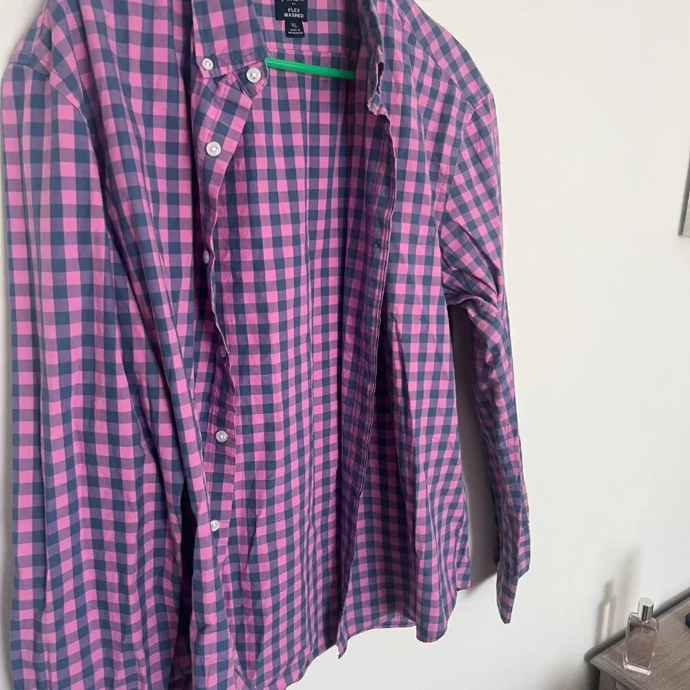 J Crew flex washed‎ button down XL